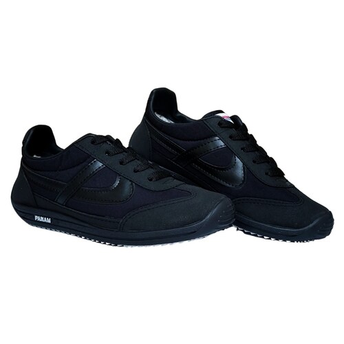 TENIS PANAM CLÁSICO CHOCLO NEGRO