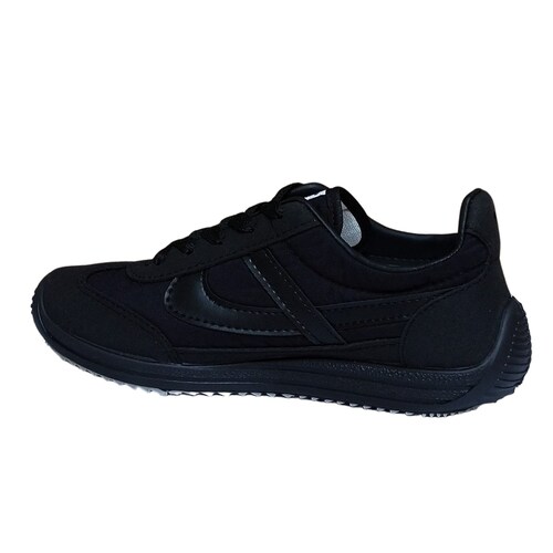 TENIS PANAM CLÁSICO CHOCLO NEGRO