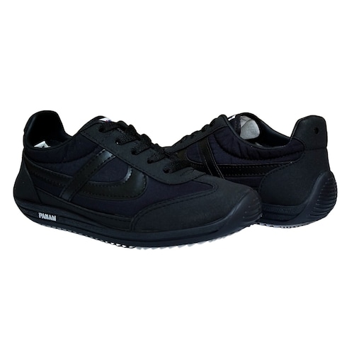 TENIS PANAM CLÁSICO CHOCLO NEGRO