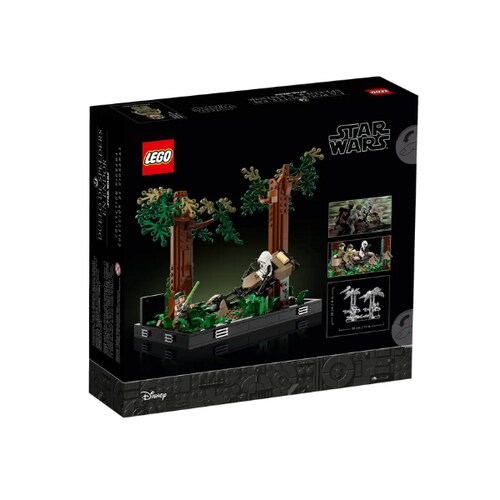 Lego Star Wars 75353 Diorama: Duelo de Speeders en Endor