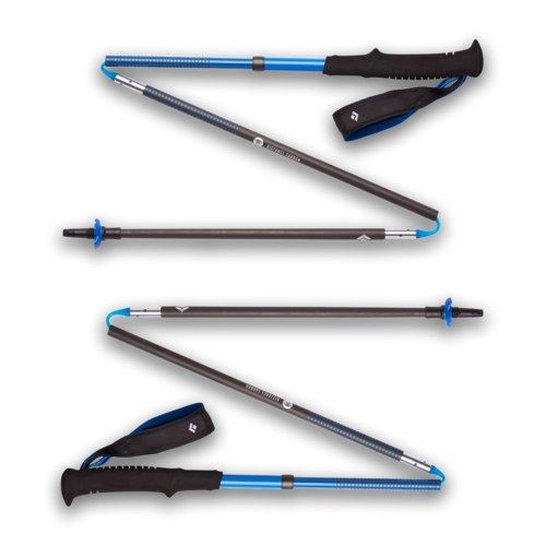 Bastones de Trail Running Unisex Black Diamond DISTANCE CARBON Z POLES Ultra