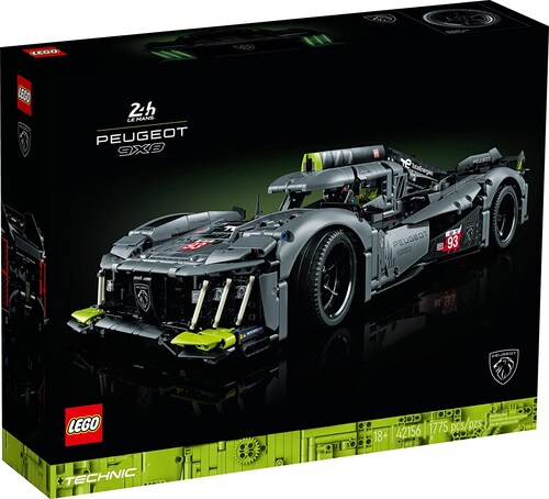 Lego Technic 42156 PEUGEOT 9X8 24H Le Mans Hybrid Hypercar
