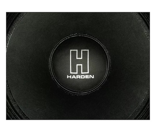 Bocina woofer HARDEN kp-128 12 pulgadas 500w rms color negro.