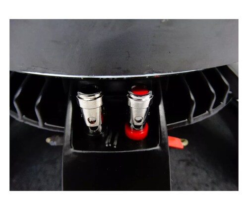 Bocina woofer HARDEN kp-128 12 pulgadas 500w rms color negro.
