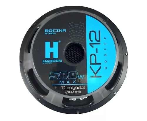 Bocina profesional HARDEN kp-12, 12 pulgadas 250 watts rms.