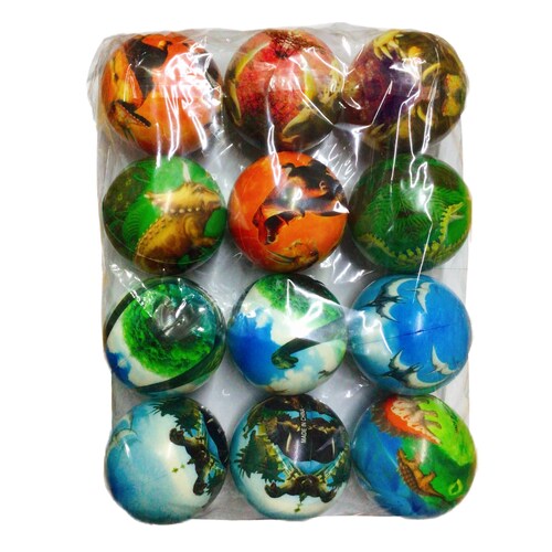 12 Pelota Anti Estrés Varios Modelos Relax Fiesta Grande