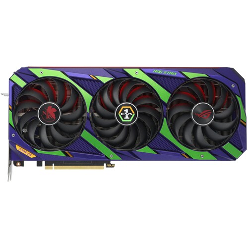 Tarjeta de Video ASUS ROG Strix GeForce RTX 3080 12GB GDDR6X  Evangelion 