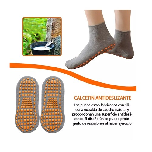 Calcetines Antideslizantes De Yoga Danza Pilates, 8 Pares