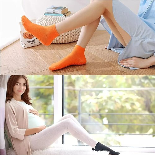 Calcetines Antideslizantes De Yoga Danza Pilates, 8 Pares