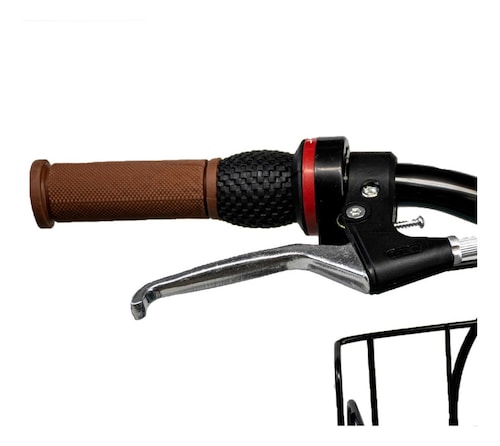 Bicicleta Urbana Vintage R26 7v Frenos V-brakes Con Canasta.