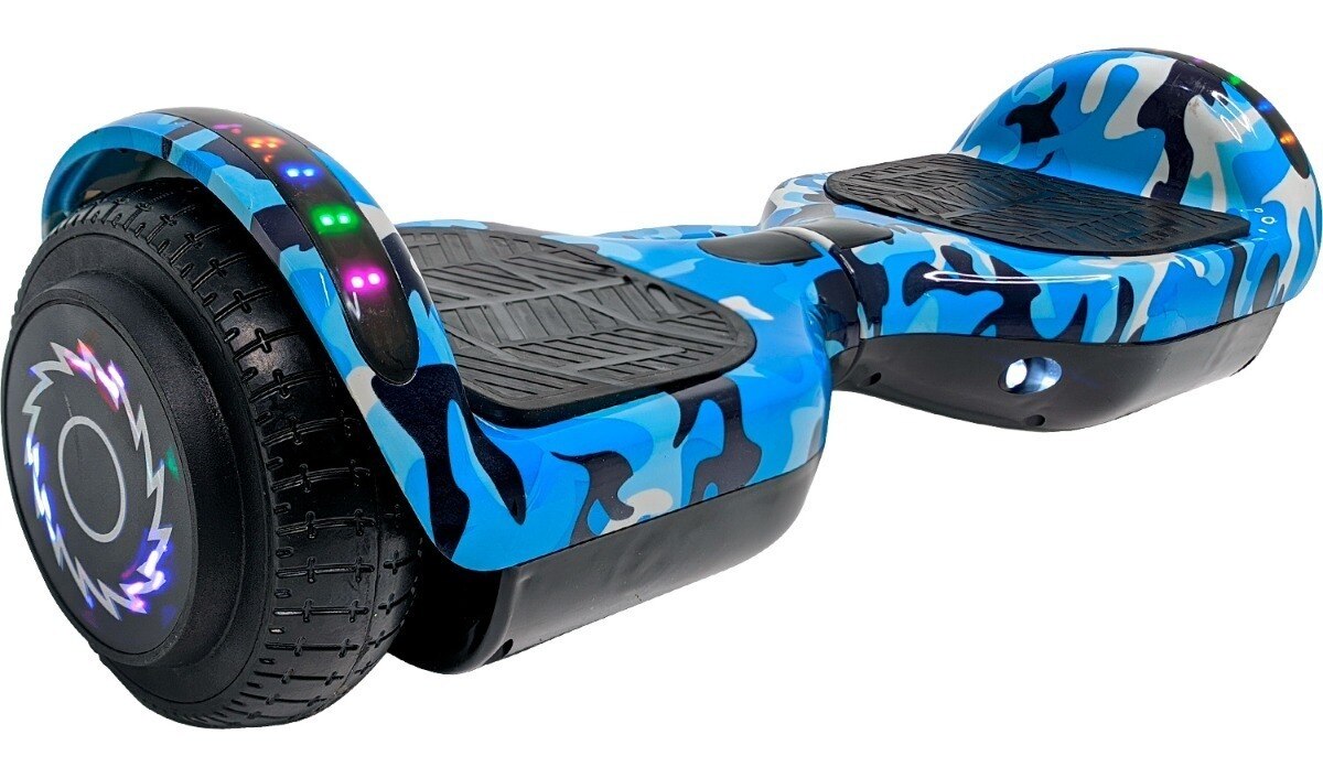 Hoverboard Patineta Electrica Bocina Bluetooth Luces Led