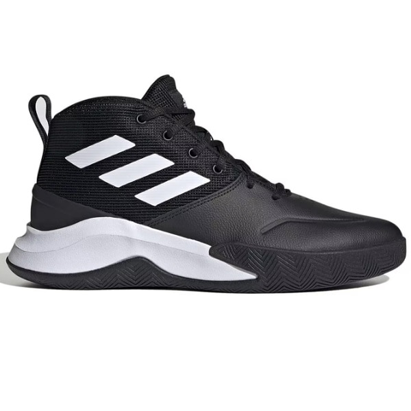 Tenis Adidas Ownthegame Negro Blanco Basketball Hombre