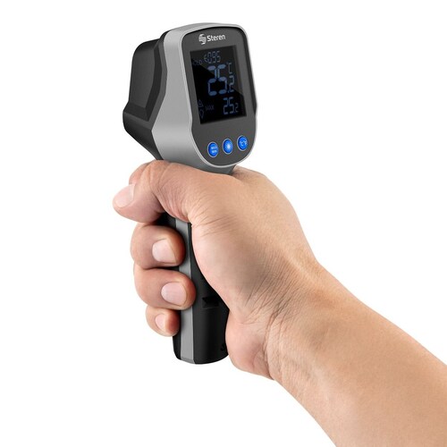 Termómetro Infrarrojo Digital Tipo Pistola Distancia Steren
