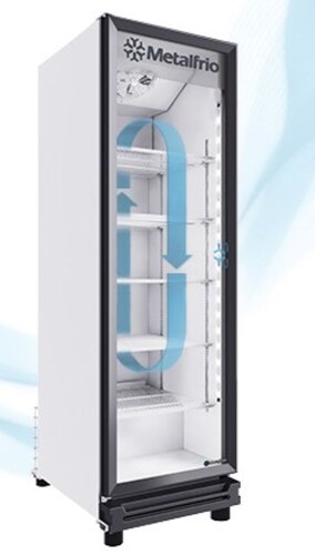 Refrigerador Vertical. Metalfrio RB470 FGD