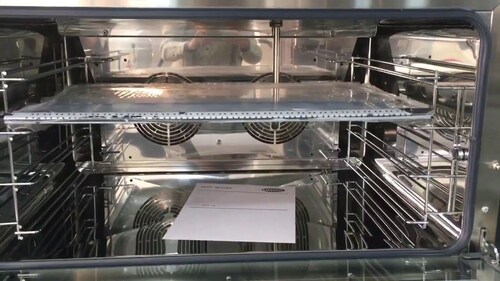 Horno de Convección con Humedad 4. UNOX ROSSELLA XAFT-04FS-ETDV