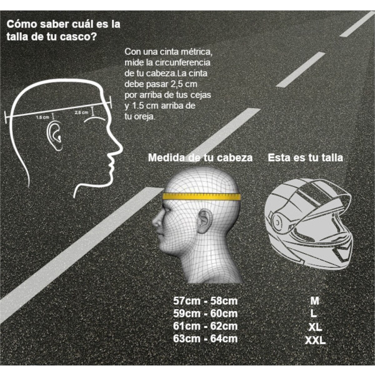 Casco italika 2024 cerrado amarillo