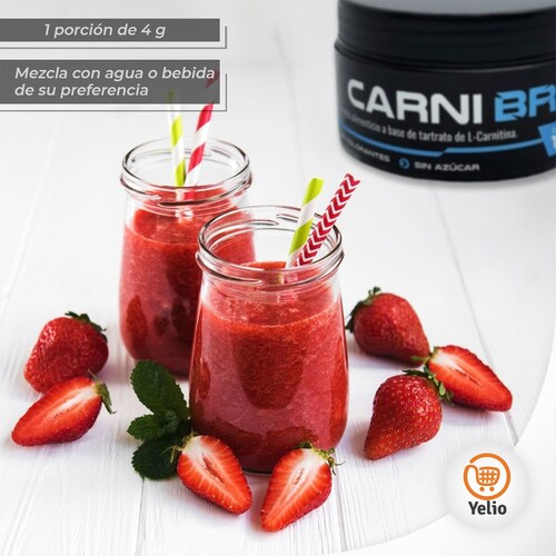 Carni BRN KARDAGAR Base de Tartato de L-Carnitina sin Colorantes ni Azucar 150G