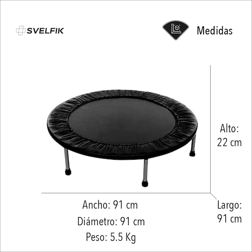 TRAMPOLÍN PARA EJERCICIO.