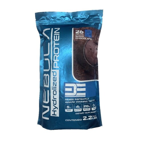 Nebula Protein Blue Suplements 1kg (26 serv) sabor chocolate 