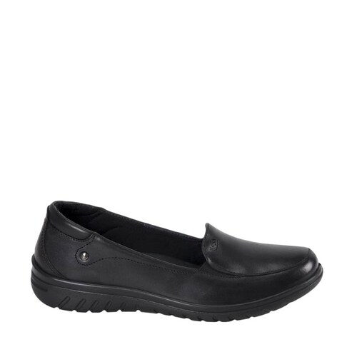 Choclos de piel para mujer, con elástico, color negro, marca Flexi, mod. 823704