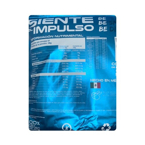 Nebula hydrolized Protein Blue-e 2.2kg (57 serv) Sabor Vainilla