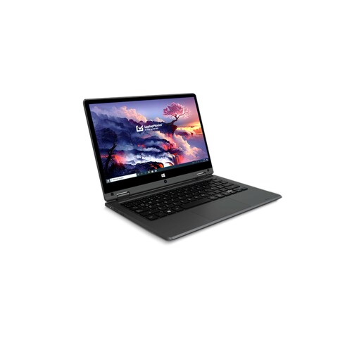 Laptop Ghia Shift Pro 2 en 1 360 Intel Celeron-N4000 4gb 64gb 11.6Pulg HD Touch W10P Graphite Grey Notghia-312.