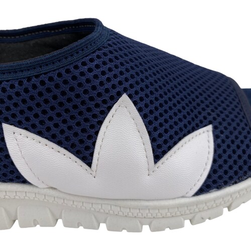 Sandalias Confort Tenis Huarache Dama Quin Footwear Malla Resistente Color Azul