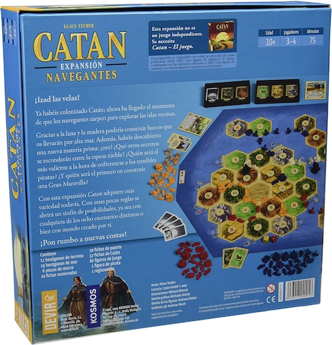 Devir Juego De Mesa Catan Expansion Navegantes - Game Center