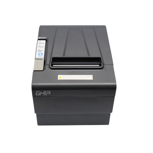 Ghia PR-2033 Impresora de Tickets Térmica Ethernet USB Negro Autocortador