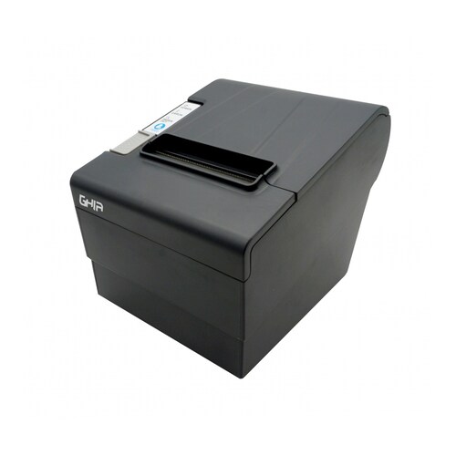 Ghia PR-2033 Impresora de Tickets Térmica Ethernet USB Negro Autocortador