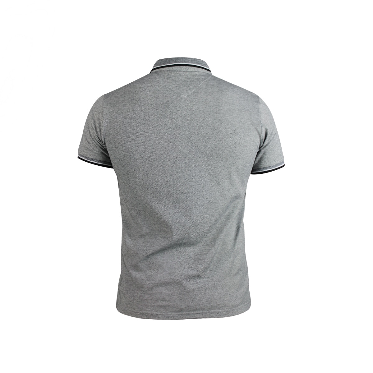 Playera tipo polo discount gris