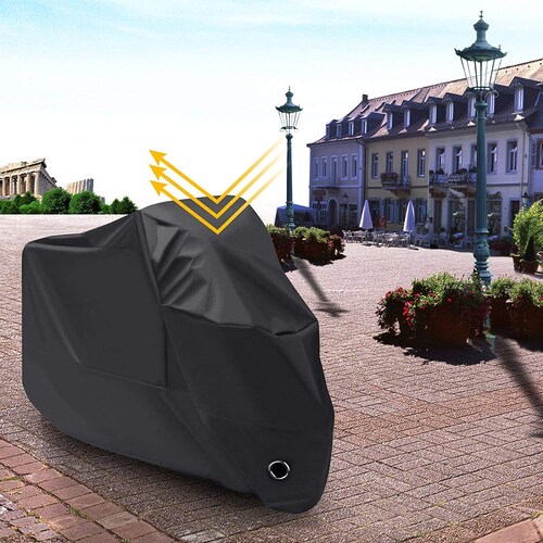 Cubierta Impermeable para Motocicletas, protección contra el Polvo, y lluvia, aptos para Motocicletas como Honda, Yamaha, Suzuki, Harley y más