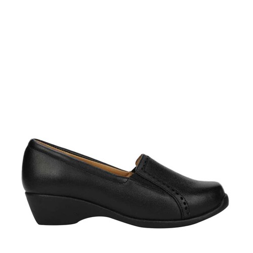 Choclo de piel especial con elástico, color negro, marca Enrico Ferri, mod. 1001264