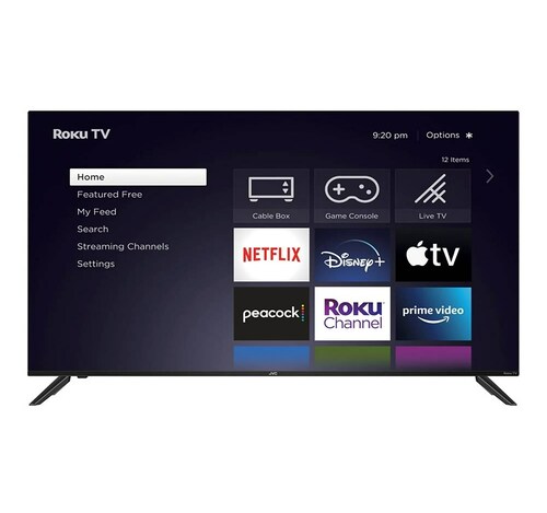 Television JVC 55 Pulgadas Roku 4K Ultra HD LED SI55UR