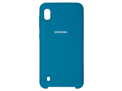 Case A10 Azul Logo Samsung Funda Protector