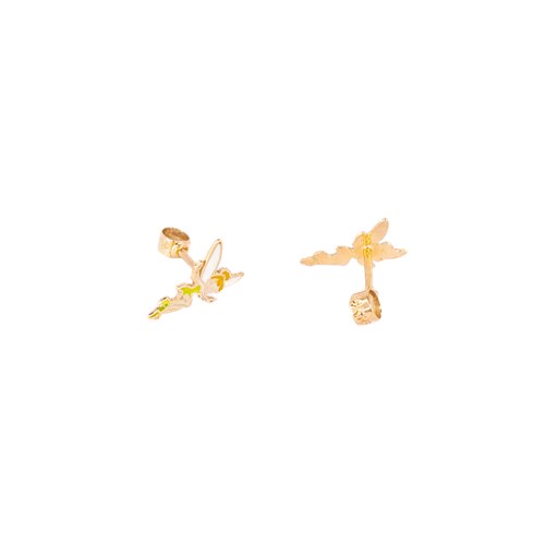 Arete Campanita/ Tinker Bell Oro 14 Kilates.