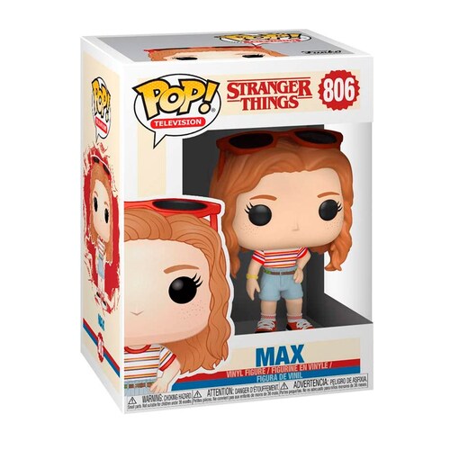 Funko Pop Max Mall Outfit #806 Stranger Things Serie Netflix Figura Original