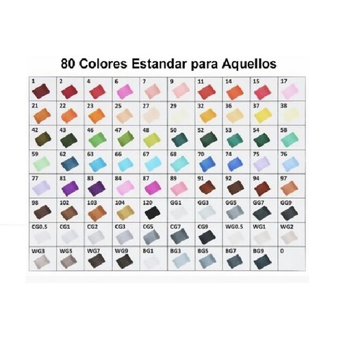 80 marcadores de colores para ninos y adultos con doble punta