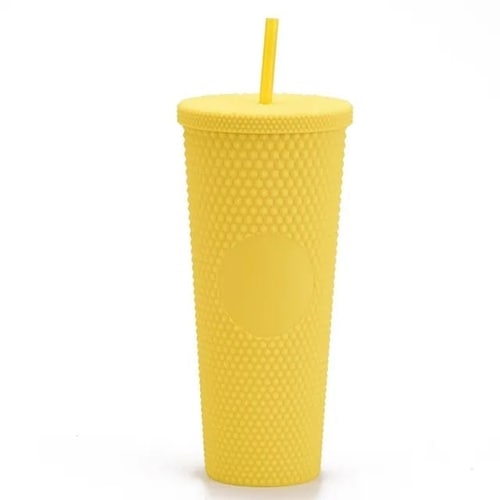 Vaso Termo Popote Acero Inoxidable Tipo Starbucks 750ml