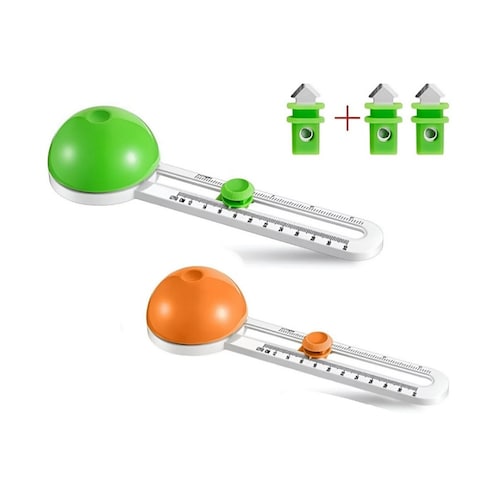 Cortador De Círculos Circular Giratorio Papel Redondeado color aleatorio