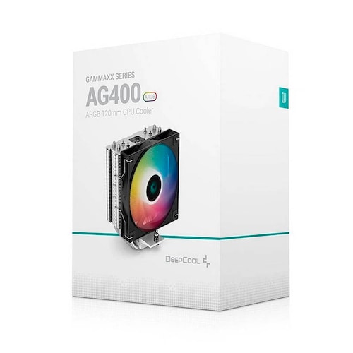 Disipador Deepcool AG400 BK ARGB Negro AG400-BK-ARGB.
