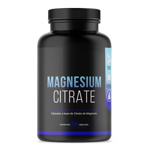 Citrato De Magnesio De 240 Cápsulas. B