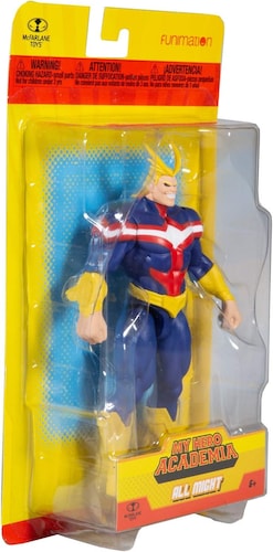 ALL MIGHT MY HERO ACADEMIA FIGURA MCFARLANE FIGURA DE ACCIÓN DE 5 PULGADAS