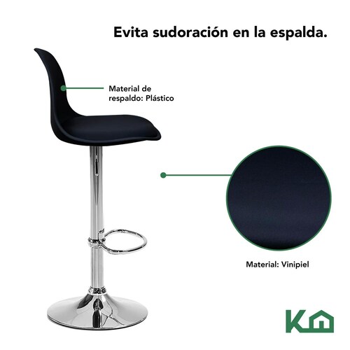 Silla Banco Giratorio Barra