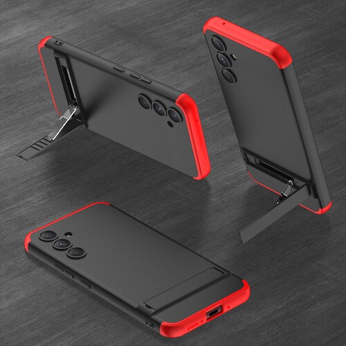Protector fino para Samsung Galaxy A54 Negro con ROJO