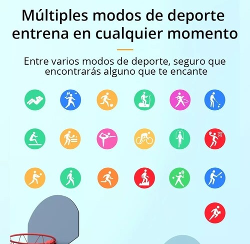 Reloj Inteligente Mujer Hombre Llamadas Smartwatch Colmi I20