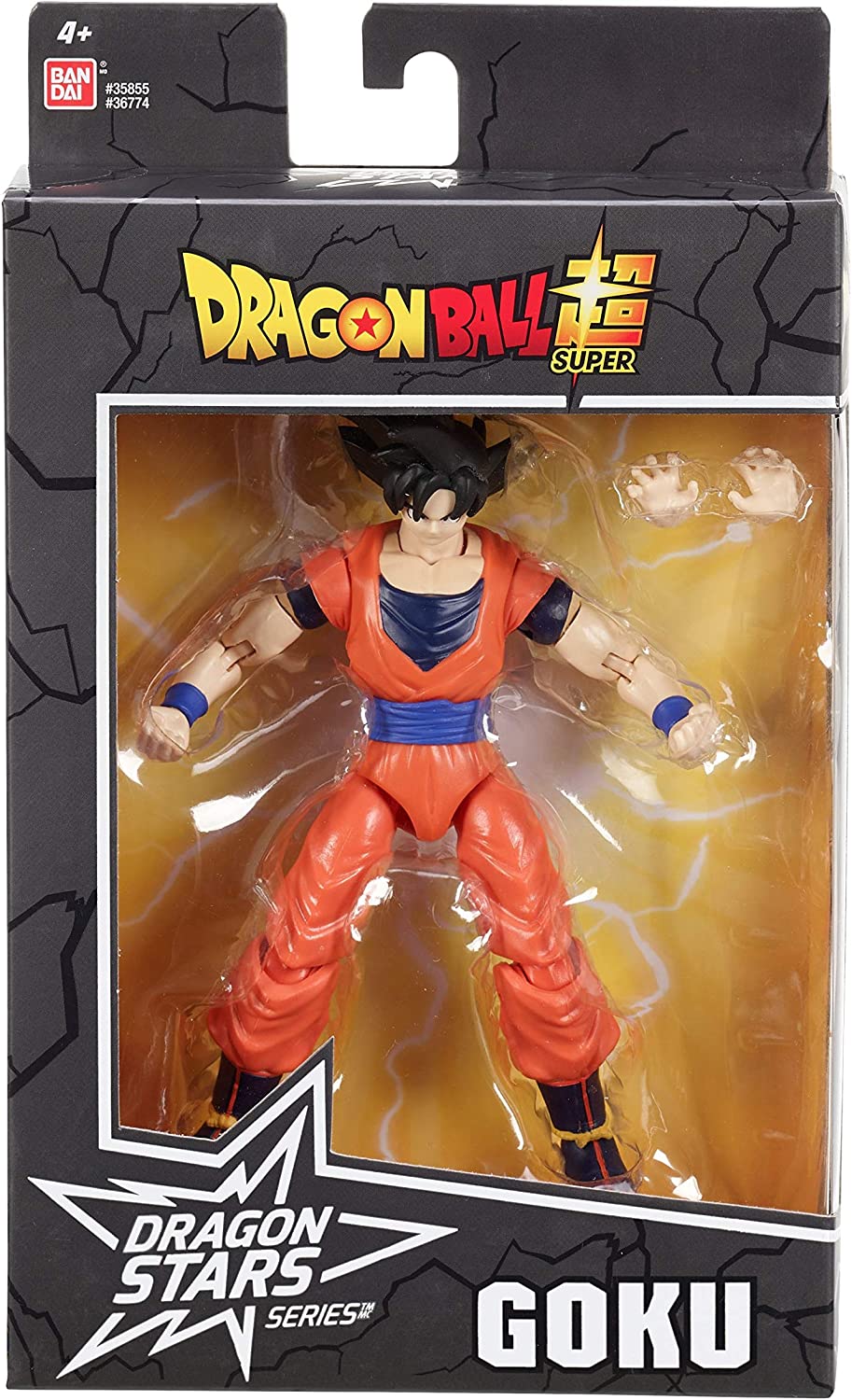 Goku Version 2 Dragon Stars Bandai Mexico Dragon Ball Super Figura articulada de accion de 6.5