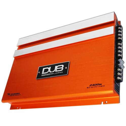 Amplificador DUB 6004 De 4 Canales 2400w Subwoofers y Medios