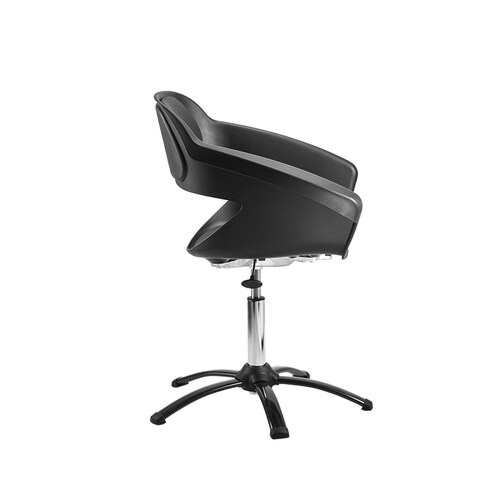 Silla Corte Neumática Giratoria Primma color Negro