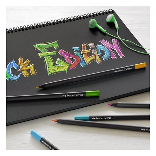 Lápices Faber-Castell Ecolápices Supersoft-100 colores